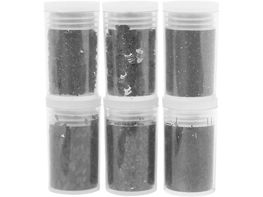 [90048019 797457] Creativ Company Glitzerset Pailetten Schwarz