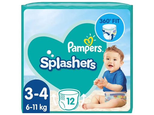 [90048043 731936] Pampers Windeln Splashers Tragepack Grösse 3-4