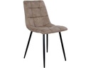 House Nordic Stuhl Middelfart 2 Stück, 86 x 55 cm, Hellbraun/Schwarz
