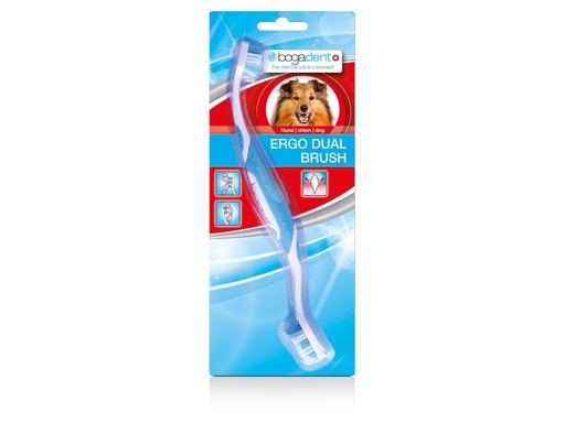 [90048068 560818] bogar Hunde-Zahnbürste Ergo Dual Brush 1 Stück