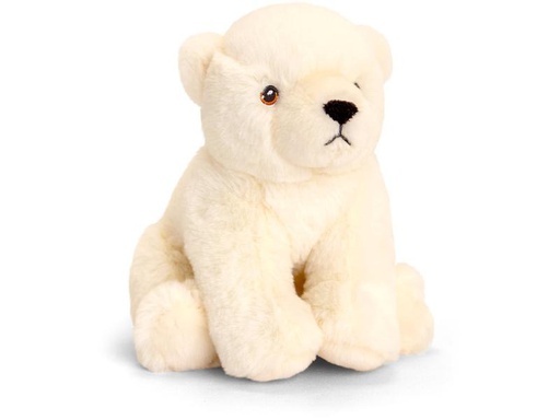 [90284754 1533909] Keeleco Kuscheltier Eisbär 18 cm
