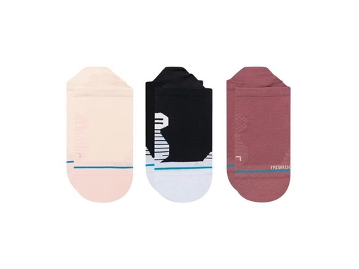 [90284939 1421718] STANCE Socken Circuit Rebel Rose 3er-Pack
