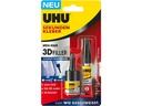 UHU Sekundenkleber 3D-Füller 9 g + 3 g