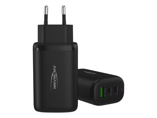 [90285428 1538035] Ansmann USB-Wandladegerät Home Charger HC365PD, 65 W, Schwarz