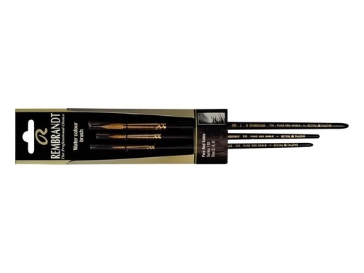 [90048183 995700] Rembrandt Aquarellpinsel 3-teiliges Set