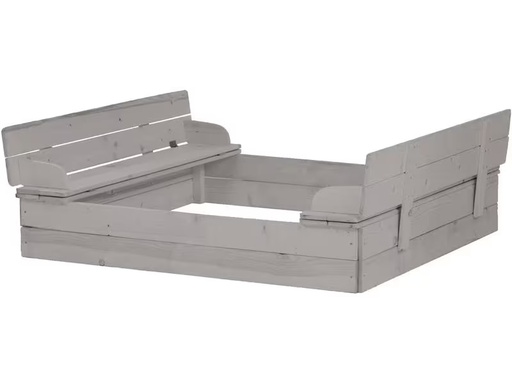 [90285794 1530307] roba Sandkasten mit Deckel Grau