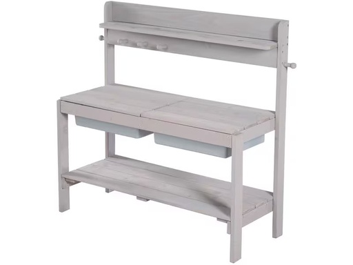[90285934 1530309] roba Outdoor Gartenküche «Fun» grau