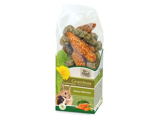 [90286099 1533624] JR Farm Snack Glücks-Möhrchen Grainless, 125 g
