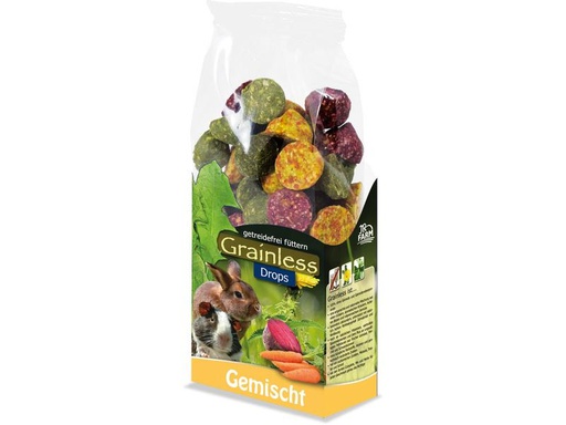 [90286100 1533628] JR Farm Snack Drops gemischt Grainless, 140 g