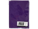 Creativ Company Bastelfilz 1.5 - 2 mm, A4, 10 Blatt, Flieder