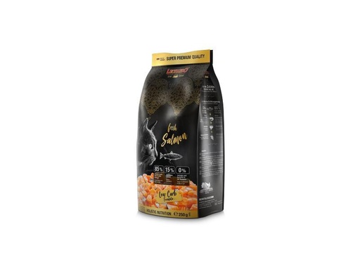 [90286448 1531002] Leonardo Cat Food Trockenfutter Fresh Lachs, 250 g