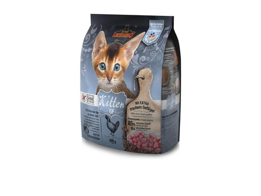 [90286494 1531005] Leonardo Cat Food Trockenfutter Kitten getreidefrei, 300 g