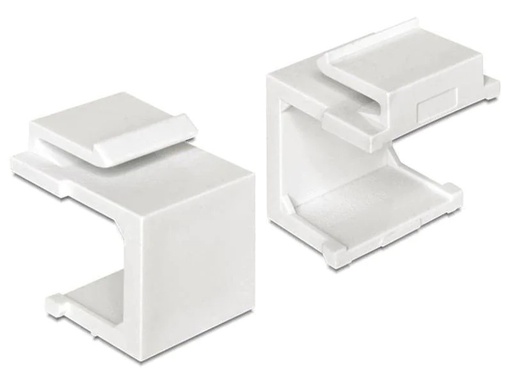 [90048275 285460] Delock Blindabdeckung 4 Stück, Weiss