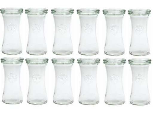 [90286585 1513030] Weck Einmachglas 100 ml, 12 Stück