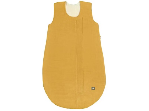 [90286599 1526323] Odenwälder Baby-Sommerschlafsack Musselin Mustard Gr. 80