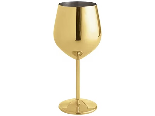 [90286694 1529537] Paderno Universal Weinglas 500 ml, 1 Stück, Gold