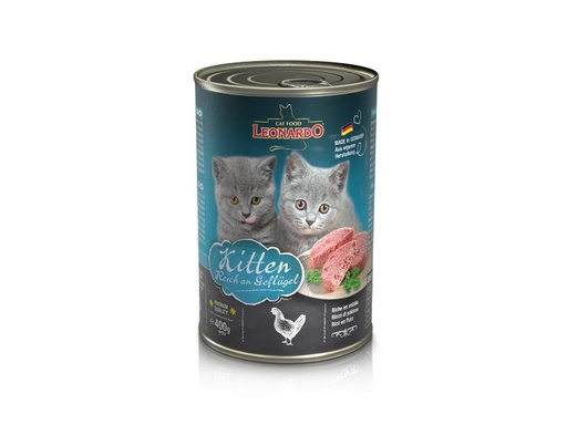 [90286769 1530993] Leonardo Cat Food Nassfutter Kitten, 400 g