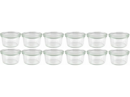 [90286920 1513008] Weck Einmachglas 165 ml, 12 Stück