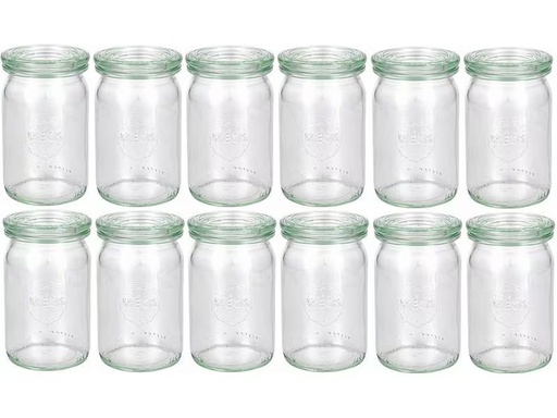 [90286969 1513037] Weck Einmachglas 145 ml, 12 Stück