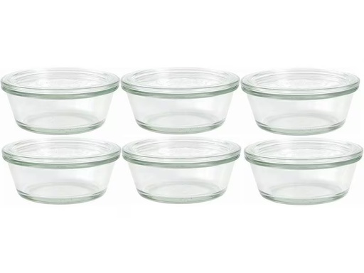 [90286971 1513020] Weck Einmachglas 300 ml, 6 Stück