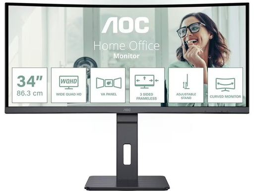 [90287015 1538127] AOC Monitor CU34P3CV