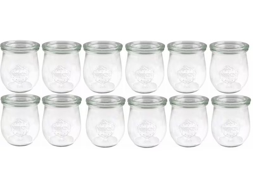 [90287028 1513022] Weck Einmachglas 220 ml, 12 Stück