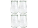 Weck Einmachglas 1500 ml, 4 Stück