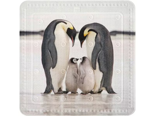 [90287083 1535979] Kleine Wolke Duschwanneneinlage Jackson Pinguin Schwarz/Weiss