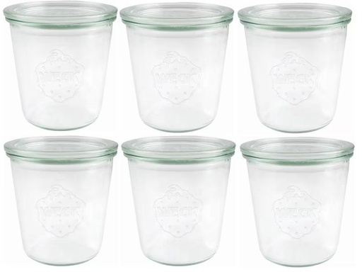 [90287087 1513010] Weck Einmachglas 290 ml, 6 Stück