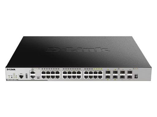 [90287112 1540142] D-Link PoE+ Switch DGS-3630-28PC/SI/E 28 Port