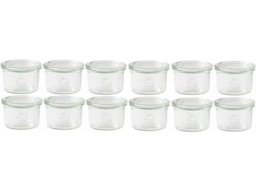 [90287160 1513009] Weck Einmachglas 200 ml, 12 Stück