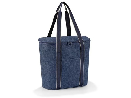 [90287227 1515759] Reisenthel Einkaufskorb Thermoshopper Herringbone Dark Blue