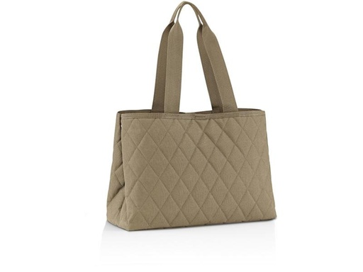 [90287239 1515734] Reisenthel Tasche Classic Shopper L Rhombus Olive