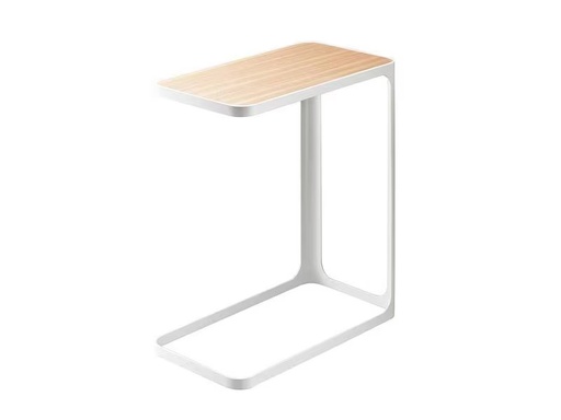 [90287256 1542180] Yamazaki Beistelltisch Frame Nature/Weiss