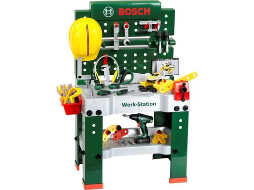 [90287313 1530499] Klein-Toys Handwerker BOSCH Werkbank 81-teilig
