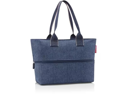 [90287335 1515752] Reisenthel Tasche Shopper e1 Herringbone Dark Blue