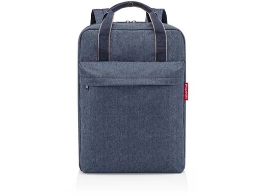 [90287378 1515711] Reisenthel Rucksack Allday M Herringbone Dark Blue