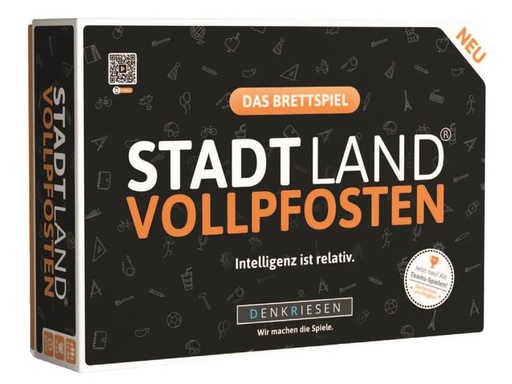 [90287390 1540253] Denkriesen STADT LAND VOLLPFOSTEN – Das offizielle Brettspiel