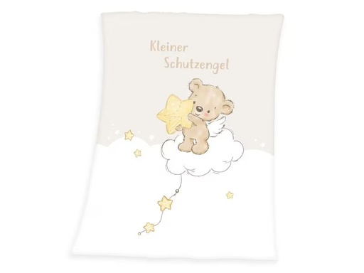 [90287429 1518609] Herding Kuscheldecke Kleiner Schutzengel 75 x 100 cm