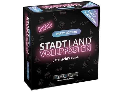 [90287645 1540254] Denkriesen STADT LAND VOLLPFOSTEN – Party Edition