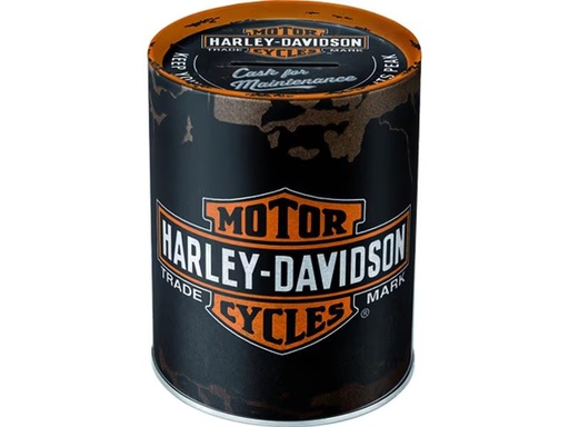 [90287656 1540323] Nostalgic Art Spardose Harley Davidson Schriftzug