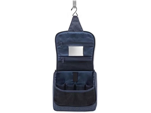 [90287687 1515760] Reisenthel Necessaire Toiletbag Herringbone Dark Blue