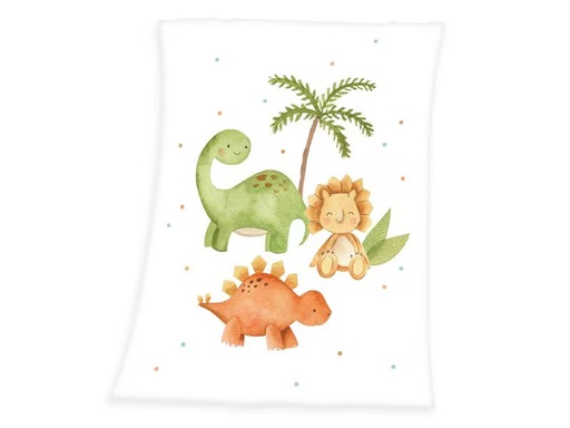 [90287717 1518608] Herding Kuscheldecke Dinos 75 x 100 cm