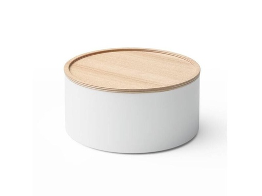 [90287719 1542172] Yamazaki Aufbewahrungsbox Rin Nature/Weiss