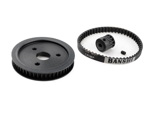 [90287861 1545373] RC4WD Umbau-Set Riemenantriebsset für R3 Single / 2-Speed Getriebe