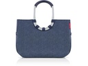 Reisenthel Einkaufskorb Loopshopper L Herringbone Dark Blue
