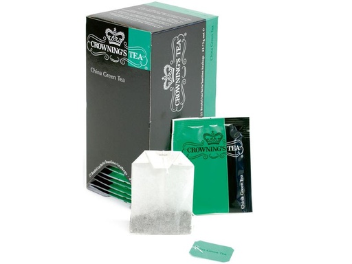 [90288421 1545262] Crowning’s Tea Teebeutel China Green 25 Stück
