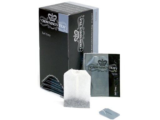 [90288501 1545265] Crowning’s Tea Teebeutel Earl Grey 25 Stück