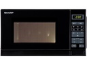 Sharp Mikrowelle R242BKW Schwarz