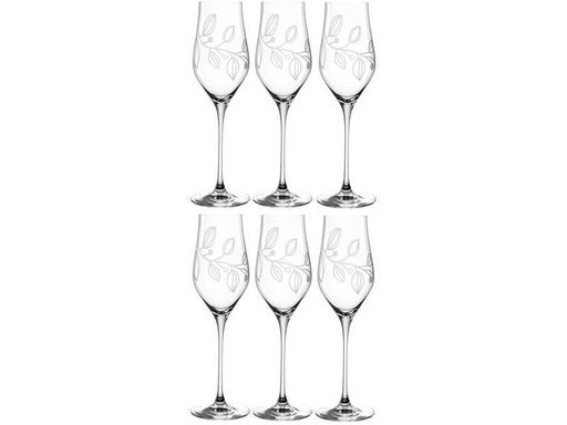 [90288706 1524086] Leonardo Champagnerglas Boccio 340 ml, 1 Stück, Transparent